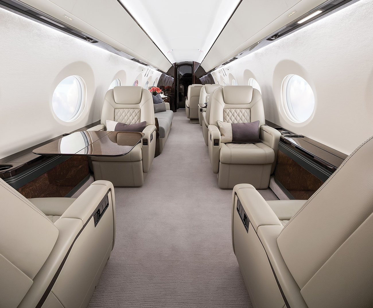 G500 interior cabin image