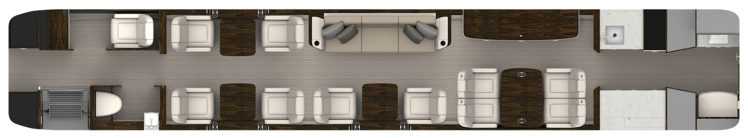 Aft Galley with Crew Compartment