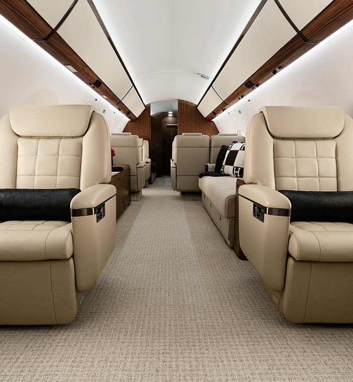 G650ER Cabin Interior