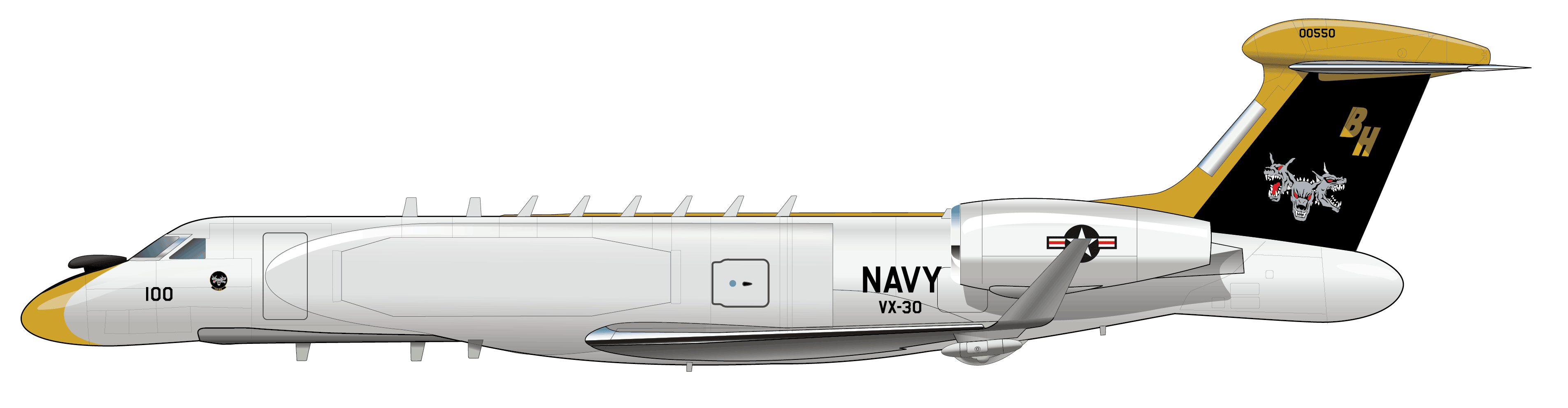 U.S. Navy: Telemetry Range Support Aircraft